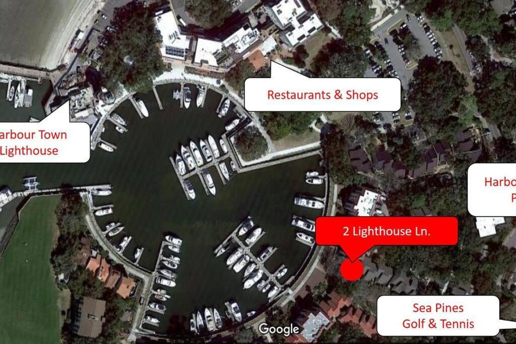 In The Heart Of Harbour Town 2Br 2Ba Pool Access Close To Beach Hilton Head Island Exterior photo